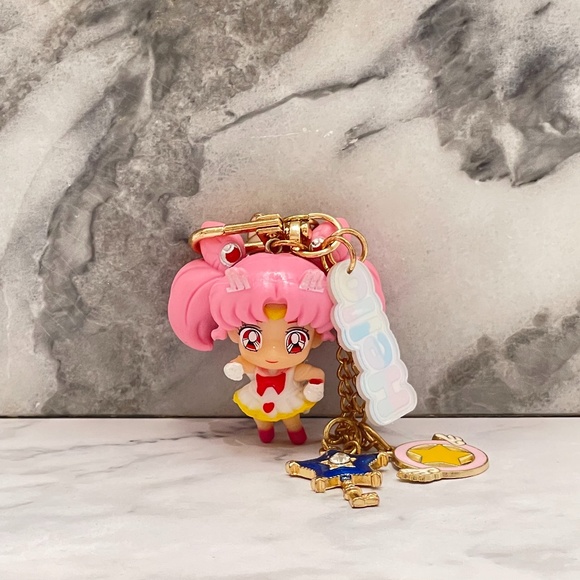 sailor moon Accessories - NEW sailor moon animation cartoon keychain key fob vita media